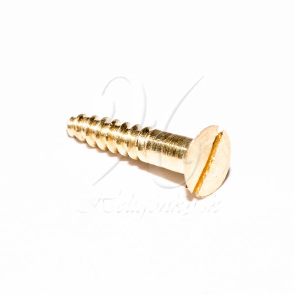 Gombíkové skrutky "pozlátené"