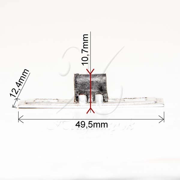 Klapka hliníková odľahčená