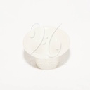 Ozvučník plastový biely