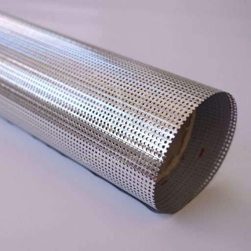 [2000850] Sieťka pod kryt diskantu okrasná strieborná/PVC